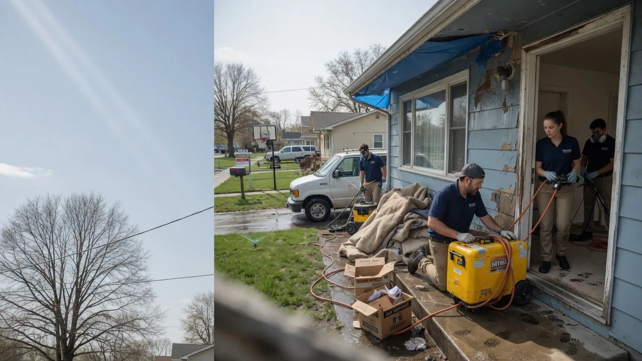 Basement Flood Cleanup in Binford, ND near me